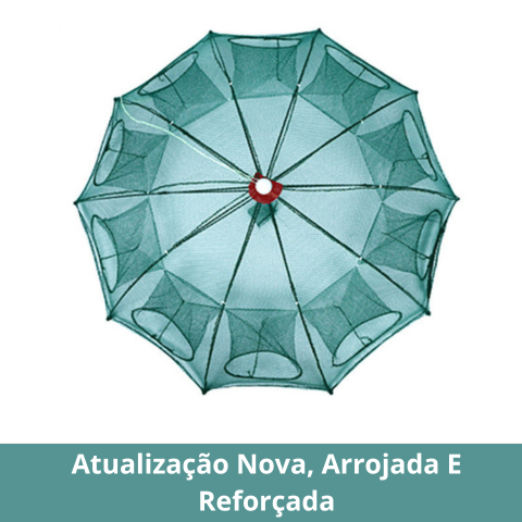 Estrutura reforçada da gaiola de pesca