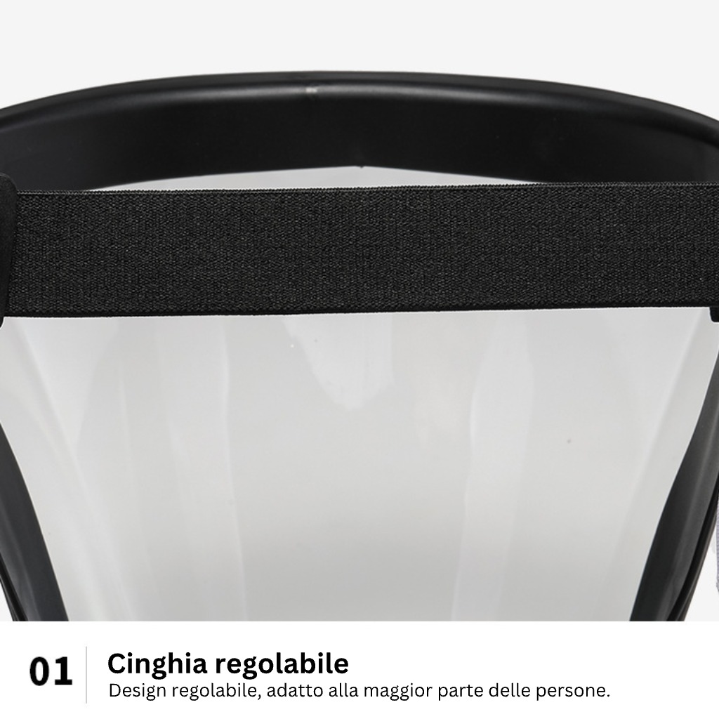 Primo piano del cinturino elastico regolabile