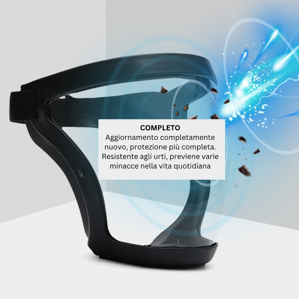 Visiera resistente agli impatti